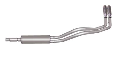 Gibson Performance Exhaust - Dual Sport, Aluminized Cat-Back Performance Exhaust #6600