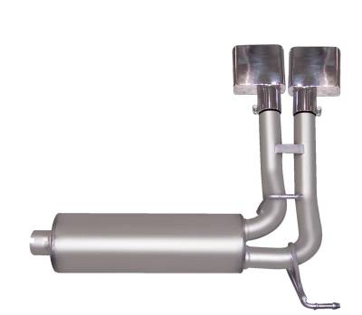 Gibson Performance Exhaust - Super Truck, Stainless Cat-Back Performance Exhaust #66522