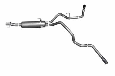 Gibson Performance Exhaust - Dual Extreme, Stainless Cat-Back Performance Exhaust #66530