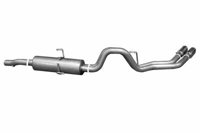 Gibson Performance Exhaust - Dual Sport, Stainless Cat-Back Performance Exhaust #66531