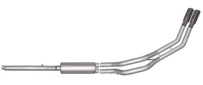 Gibson Performance Exhaust - Dual Sport, Stainless Cat-Back Performance Exhaust #66538