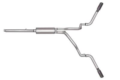Gibson Performance Exhaust - Dual Extreme, Stainless Cat-Back Performance Exhaust #66540