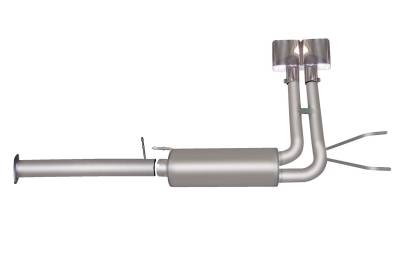 Gibson Performance Exhaust - Super Truck, Stainless Cat-Back Performance Exhaust #66563
