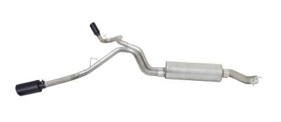 Gibson Performance Exhaust - 14-24 Ram 2500/3500 6.4L Pickup, Black Elite Dual Extreme, Cat-Back Performance Exhaust #66567B
