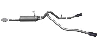 Gibson Performance Exhaust - 03-06 Toyota Tundra 3.4L-4.7L, Black Elite Dual Extreme, Cat-Back Performance Exhaust #67500B