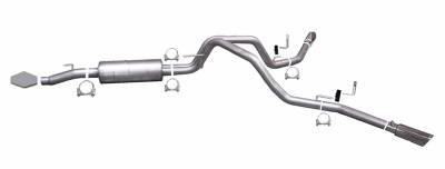 Gibson Performance Exhaust - 05-08 Ford F150 4.6L-5.4L, Dual Extreme, Stainless Cat-Back Performance Exhaust #69012