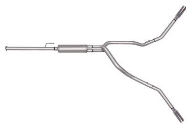 Gibson Performance Exhaust - Dual Extreme, Stainless Cat-Back Performance Exhaust #69020