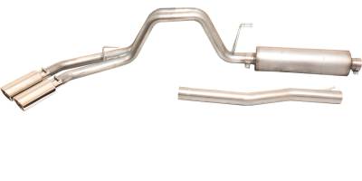 Gibson Performance Exhaust - 20-24 Ford F250/F350 7.3L., Dual Sport, Stainless Cat-Back Performance Exhaust #69135