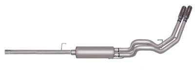 Gibson Performance Exhaust - 11-14 Ford Raptor 6.2L, Dual Sport, Stainless Cat-Back Performance Exhaust #69216