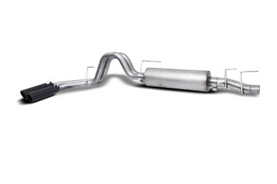 Gibson Performance Exhaust - 21-24 Ford F150 2.7L-3.3L-3.5L, Black Elite Dual Sport, Cat-Back Performance Exhaust #69224B