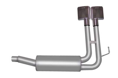 Gibson Performance Exhaust - Super Truck, Stainless Cat-Back Performance Exhaust #69528