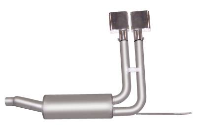 Gibson Performance Exhaust - 05-08 Ford F150 4.2L-4.6L-5.4L, Super Truck, Stainless Cat-Back Performance Exhaust #69536