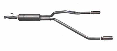 Gibson Performance Exhaust - 11-14 Ford F150 3.7L,Dual Split, Stainless Cat-Back Performance Exhaust #69541