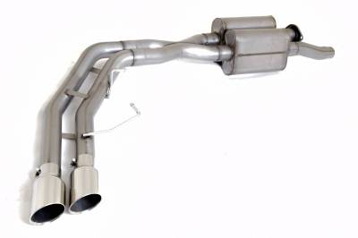 Gibson Performance Exhaust - 17-20 Ford Raptor 3.5L Eco Boost, Super Truck, Stainless Cat-Back Performance Exhaust #69549