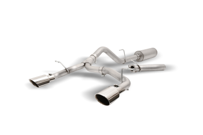 Gibson Performance Exhaust - 21-24 Ford Bronco 2.3L-2.7L 4dr, Dual Split, Stainless Cat-Back Performance Exhaust #69551