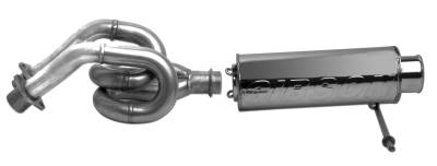 Gibson Performance Exhaust - 04-07 Yamaha Rhino 660, Single Stainless  #96002