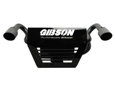 Gibson Performance Exhaust - 2014 Polaris RZR XP1000, Non-Turbo, Dual Black Ceramic #98015
