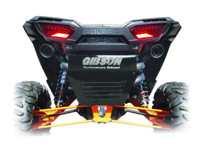 Gibson Performance Exhaust 98014 Polaris UTV デュアルエキゾースト