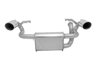 Gibson Performance Exhaust - 2015 Polaris RZR 900S, Dual Stainless #98023