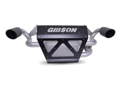Gibson Performance Exhaust - 19-21 Polaris RZR XP1000, Non- Turbo,  Dual ,Black Ceramic #98042