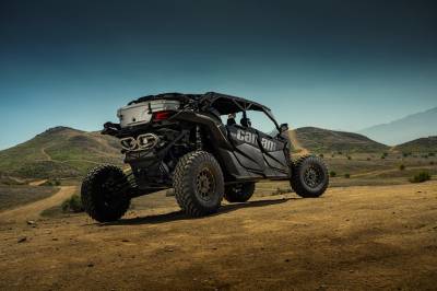 Gibson Performance Exhaust - 17-25 Can-Am Maverick X3 Turbo,  304 Stainless Steel X-Exhaust #98053