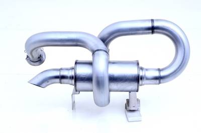 Gibson Performance Exhaust - Gibson Exhaust 2023 - 2026 Can - Am Maverick R, Turbo Sidewinder 2 Seat UTV Performance Exhaust System - Stainless Steel - 98059