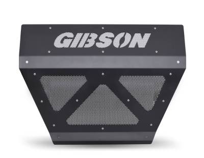 Gibson Performance Exhaust - Polaris UTV Beauty Plate ,Black Ceramic #999701000S-B