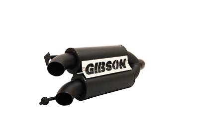 Gibson Performance Exhaust - 20-25 Polaris RZP Pro XP Turbo R, Dual Black Ceramic #98050