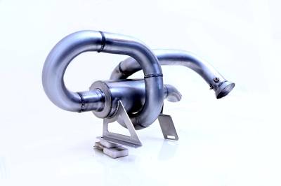 Gibson Performance Exhaust - 23-25 Can-Am Maverick R, 2 Seat, Sidewinder Stainless Steel Exhaust #98059