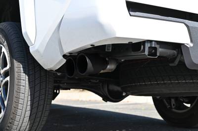 Gibson Performance Exhaust - 24-25 Toyota Tacoma 2.4L, Black Elite Dual Sport, Cat-Back Performance Exhaust #618823B