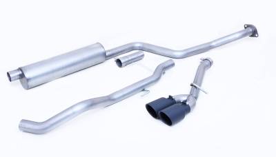 Gibson Performance Exhaust - 24-25 Toyota Tacoma 2.4L, Black Elite Dual Sport, Cat-Back Performance Exhaust #618823B
