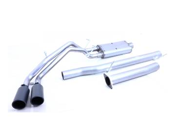 Gibson Performance Exhaust - 23-25 Colorado/ Canyon 2.7L, Dual Sport, Black Elite Cat-Back Performance Exhaust #65588B