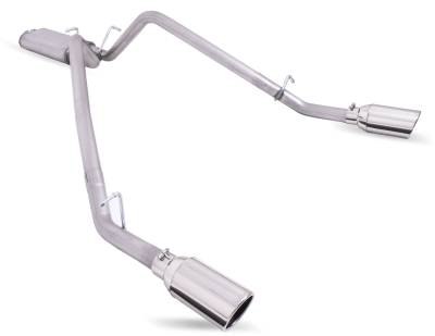 Gibson Performance Exhaust - 2025 Ram 1500 3.0L I6 DOHC Pickup, Dual Split, Stainless Cat-Back Performance Exhaust #66573