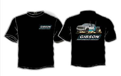Gibson Performance Exhaust - Gibson Prerunner , Black T-Shirt