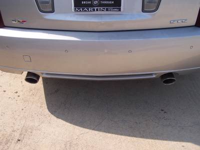 Gibson Performance Exhaust - 06-08  Cadillac STS 4.4L, Axle Back Aluminized Performance Exhaust,  #316000