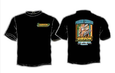 Gibson Performance Exhaust - Power Curves T-Shirt Black