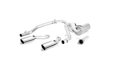 Gibson Performance Exhaust - 2025 Ram 1500 3.6L Non Turbo Pickup, Dual Split, Stainless Cat-Back Performance Exhaust #66572