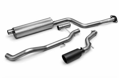 Gibson Performance Exhaust - Gibson Cat- Back Performance Exhaust  2024 - 2025 Toyota Tacoma 2.4L  - Single Black - 618822B