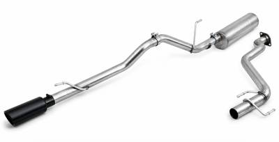 Gibson Performance Exhaust - Gibson Cat- Back Performance Exhaust  2024 - 2026 Toyota Tacoma 2.4L  - Single Black - 618821B