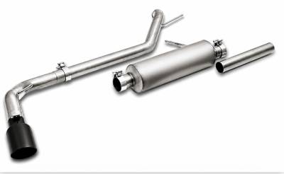 Gibson Performance Exhaust - Gibson Cat- Back Performance Exhaust  2022 - 2024 Ford Maverick 2.0L  - Single Black - 619719B