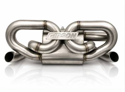 Gibson Performance Exhaust - Gibson Exhaust 2017 - 2025 Can - Am Maverick X3 Turbo UTV Performance Exhaust System - T304 Stainless Steel - 98053