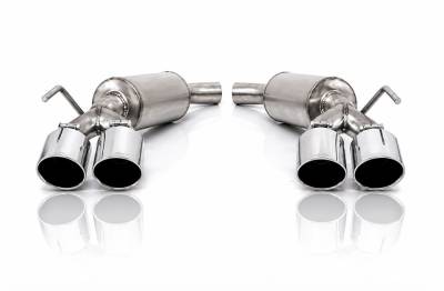 Gibson Performance Exhaust - 2020–2027 Ford Explorer ST 3.0L / Lincoln Aviator 3.0L – Gibson Dual Stainless Axle-Back Exhaust | 619718
