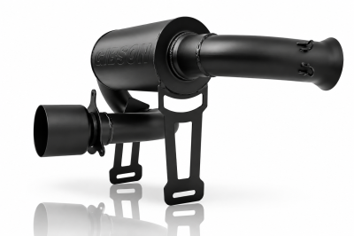 Gibson Performance Exhaust - Gibson 2017–2024 Can – Am Maverick X3 UTV Performance Exhaust – Single Muffler Black Ceramic | 98032