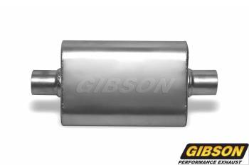 Gibson Performance Mufflers - CFT Superflow Muffler -Moderate Sound - Center / Center