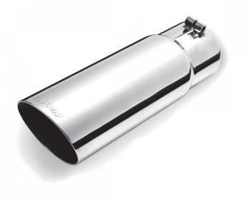 Exhaust Tips - Stainless Steel Tip - Single Wall Angle Tip
