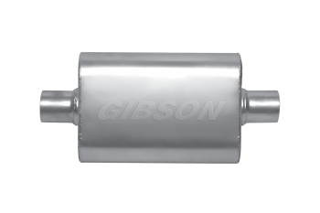 Gibson Performance Mufflers - MWA Superflow Muffler- Aggressive Sound - Center / Center