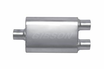 Gibson Performance Mufflers - MWA Superflow Muffler- Aggressive Sound - Center / Dual