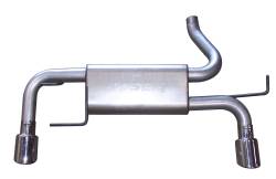 Gibson Performance Exhaust - 06-07 Nissan Murano 3.5L, Dual Split Exhaust,  Stainless - Image 1