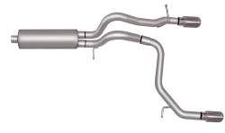 Gibson Performance Exhaust - 08-10 Hummer H3 5.3L, Dual Split Exhaust,  Stainless - Image 1