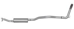 Gibson Performance Exhaust - 98-99 S10/Sonoma 4.3L, Single Exhaust, Stainless - Image 1